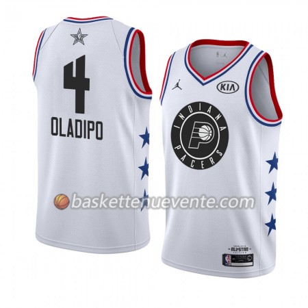 Maillot Basket Indiana Pacers Victor Oladipo 4 2019 All-Star Jordan Brand Blanc Swingman - Homme